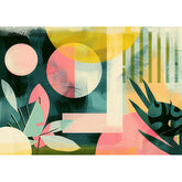 Wall Art Canvas - Abstract Plants