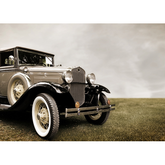 Wall Art Canvas - Retro Car