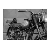 Wall Art Canvas - Vintage Motorcycle