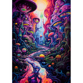 Wall Art Canvas - Alien landscape
