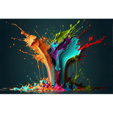 Canvas Wall Art - Rainbow of Art