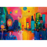 Wall Art Canvas - Abstract Landscape