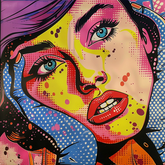 Wall Art Canvas - Popart Take Me Away