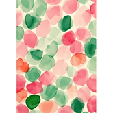 Wall Art Canvas - Abstract Leaves Vertical