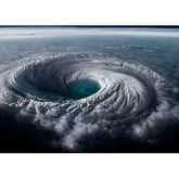 Wall Art Canvas - A Hurricane Over Water