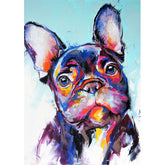 Wall Art Canvas - Frenchie Love