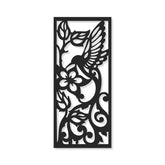 Aluminum Decorative Screen - Hummingbird - 145 L x 64.3 W cm