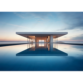 Wall Art Canvas - Minimalist Masterpiece of Balance and Symmetry