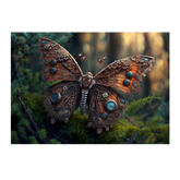 Wall Art Canvas - Steampunk Butterfly