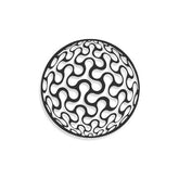 Aluminum Decorative Screen - Abstract Circle