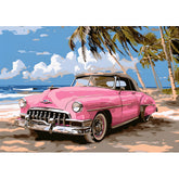 Wall Art Canvas - Pink Classic