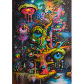 Wall Art Canvas - Psychedelic Wonderland