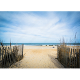 Canvas Wall Art - Path to the Beach