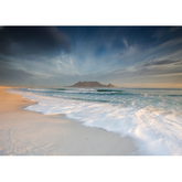 Canvas Wall Art - Stunning Clouds Over Table Mountain In Cape Town