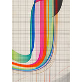 Wall Art Canvas - Abstract Waves of Colour