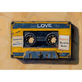 Wall Art Canvas - Popart Vintage Cassette
