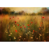 Wall Art Canvas - Beautiful Nature in brown and orange
