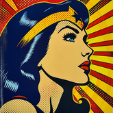 Wall Art Canvas - Wonder Woman