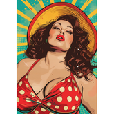 Wall Art Canvas - Popart Summer Vibes