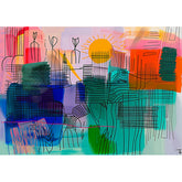 Wall Art Canvas - Abstract Landscape