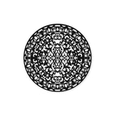 Aluminum Decorative Screen - Geometric Abstract Pattern Circular
