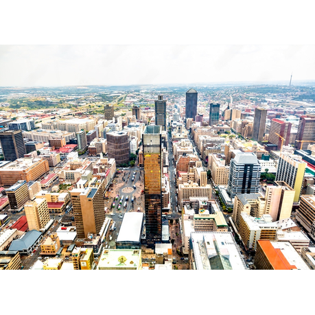 Wall Art Canvas - Johannesburg City Skyline South Africa