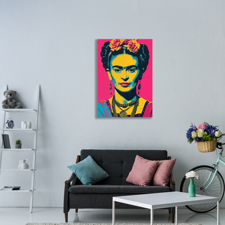 Wall Art Canvas - Popart Fabulous Frida