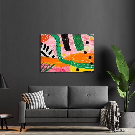 Wall Art Canvas - Abstract Wilderness