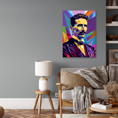 Wall Art Canvas - Funky Gentleman