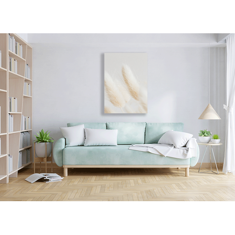 Canvas wall art - Bunny tail grass