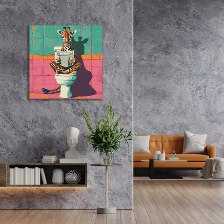 Wall Art Canvas - Popart The Long Business