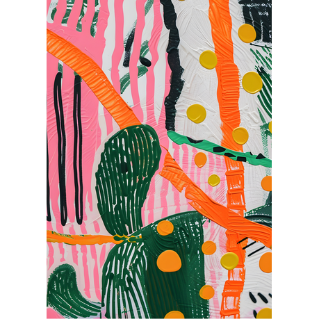 Wall Art Canvas - Abstract Person