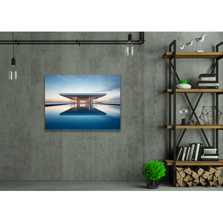 Wall Art Canvas - Minimalist Masterpiece of Balance and Symmetry