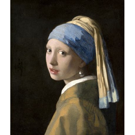 Canvas Wall Art - Girl with a Pearl Earring