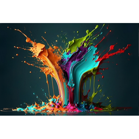 Canvas Wall Art - Rainbow of Art