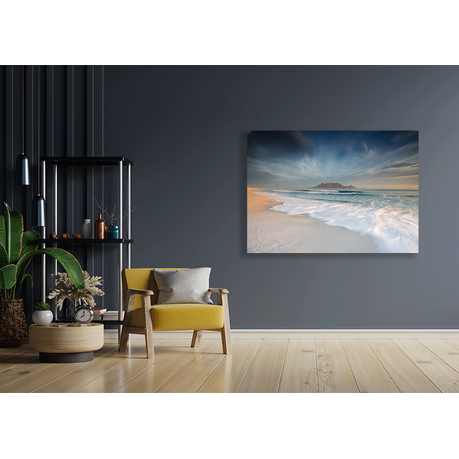 Canvas Wall Art - Stunning Clouds Over Table Mountain In Cape Town