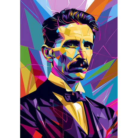 Wall Art Canvas - Funky Gentleman