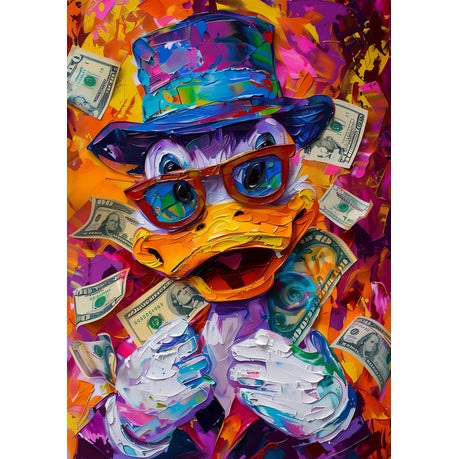 Wall Art Canvas - Scrooge