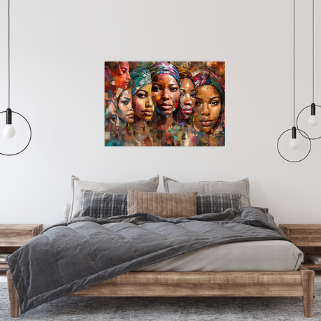 Wall Art Canvas - We Are Africa Beauty