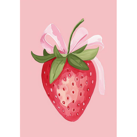 Wall Art Canvas - Strawberry