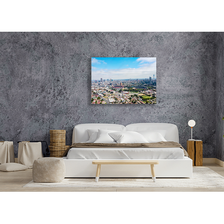Wall Art Canvas - Aerial View of Johannesburg City Skyline South Africa