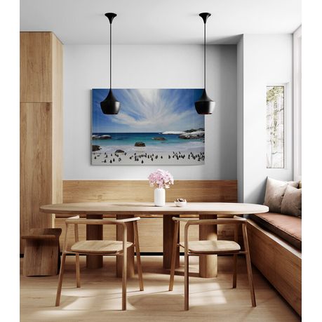 Canvas wall art - The penguins at Boulder's beach