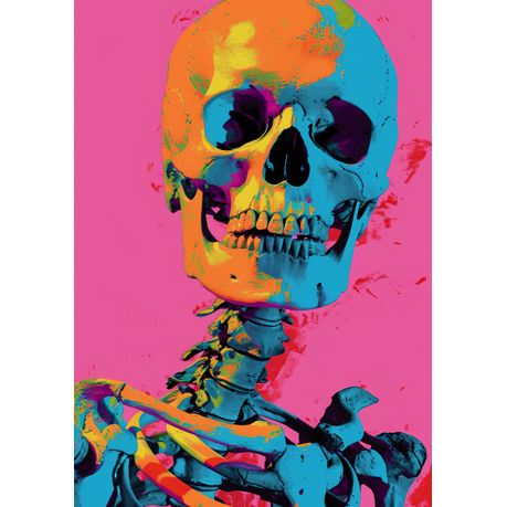 Wall Art Canvas - Skeleton
