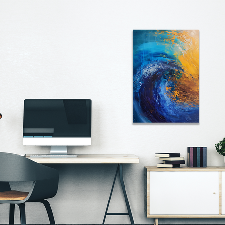Wall Art Canvas - Abstract Wave