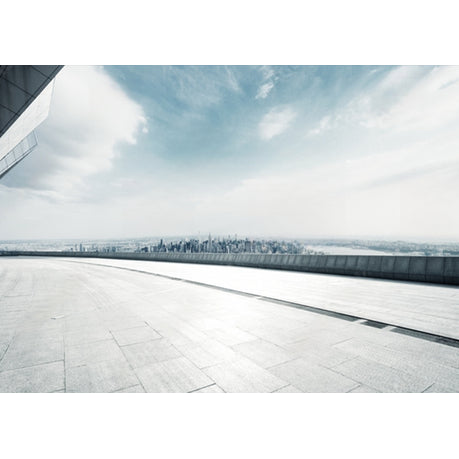 Wall Art Canvas - Empty Floor with Modern Cityscape in New York