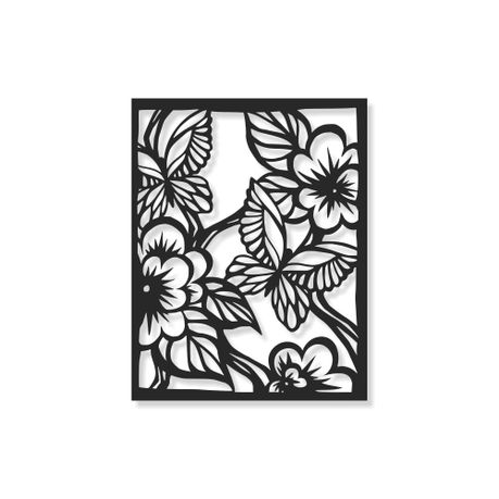 Aluminum Decorative Screen - Butterfly
