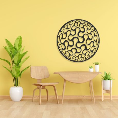 Aluminum Decorative Screen - Abstract Circle