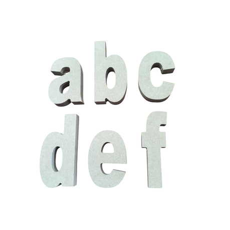 Wooden Alphabet Upper and Lower Case Letters Set