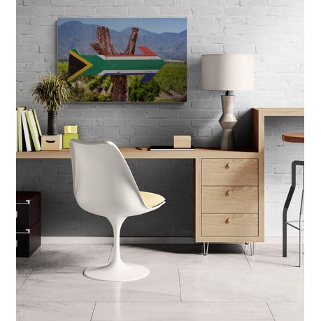 Canvas wall art - South Africa Flag