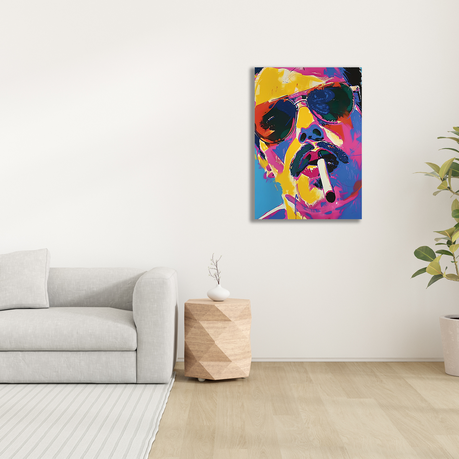 Wall Art Canvas - Popart Smokes